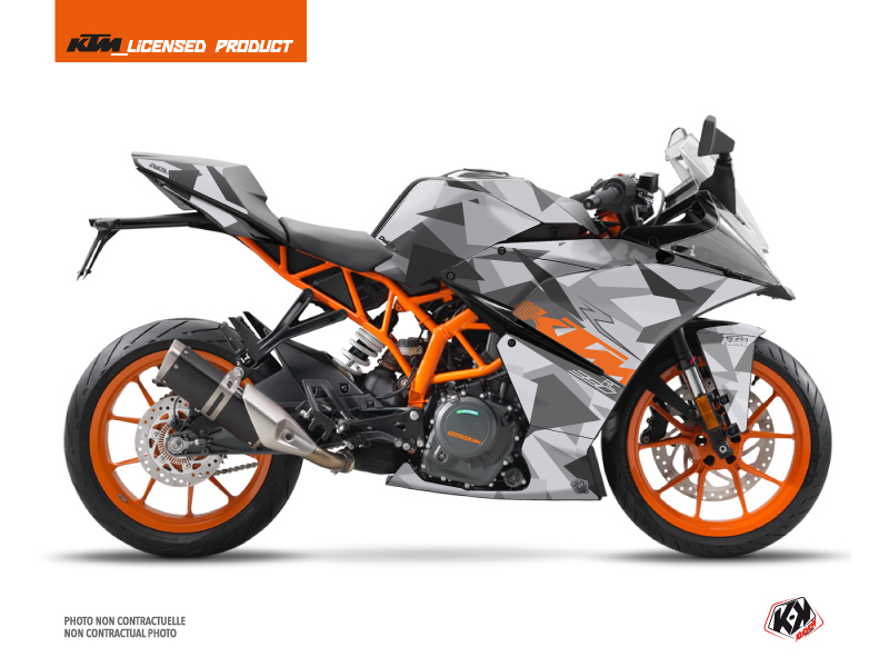 RC 390 Grey/Orange